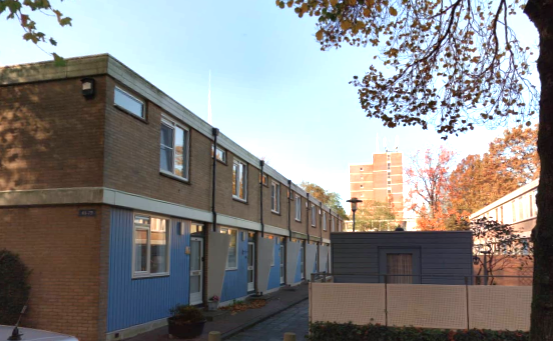 Terraced house for rent: Populierstraat 75, Heechterp Leeuwarden